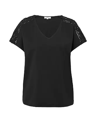 S.OLIVER | T-Shirt | schwarz