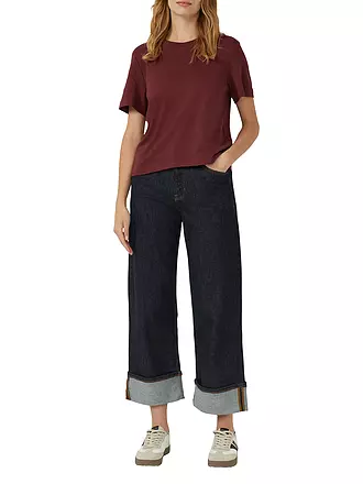 S.OLIVER | T-Shirt | dunkelrot