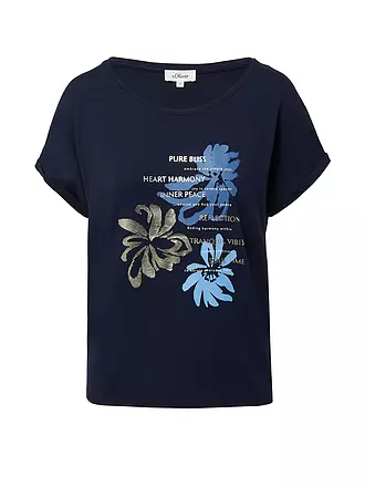 S.OLIVER | T-Shirt | dunkelblau