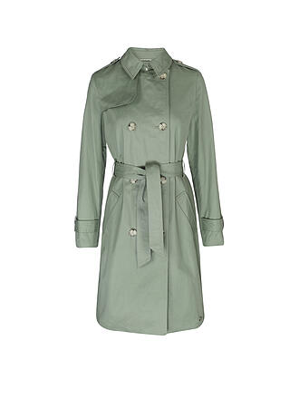 S.OLIVER | Trenchcoat | hellgrün
