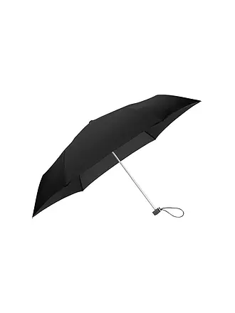 SAMSONITE | Regenschirm - Taschenschirm Rain Pro Manual Flat black | schwarz