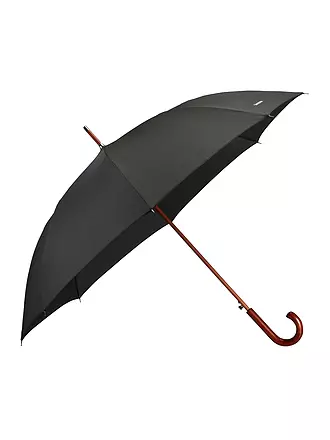 SAMSONITE | Regenschirm WOOD CLASSIC Black | schwarz