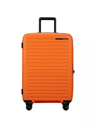 SAMSONITE | Trolley  RESTACKD SPINNER 68cm erweiterbar papaya | hellblau