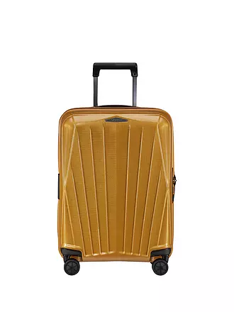 SAMSONITE | Trolley 55cm erweiterbar MAJOR-LITE SPINNER saffron yellow | schwarz