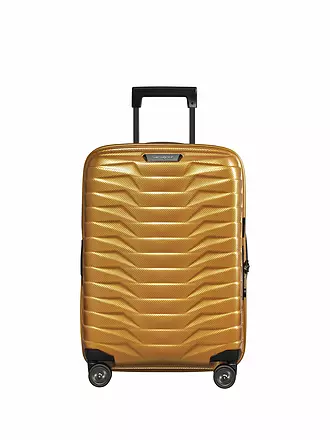 SAMSONITE | Trolley Proxis Spinner 55 erweiterbar Petrol Blue | gold