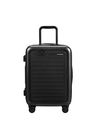 SAMSONITE | Trolley StackD Easy Access erweiterbar 55cm Black | schwarz