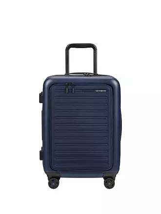 SAMSONITE | Trolley StackD Easy Access erweiterbar 55cm Navy | petrol
