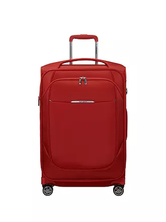 SAMSONITE | Trolley weich RE-LITE SPINNER  67cm erweiterbar black | rot