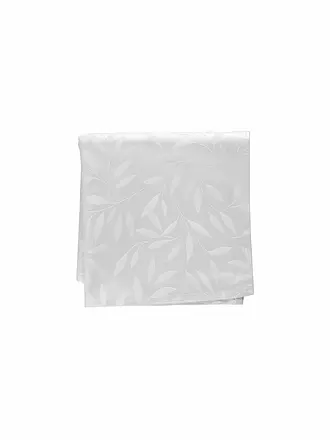 SANDER | Serviette COMO DAMAST 45x45cm Creme | weiss
