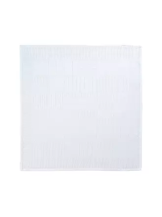 SANDER | Serviette Lexie Damast 45x45cm Weiss | weiss