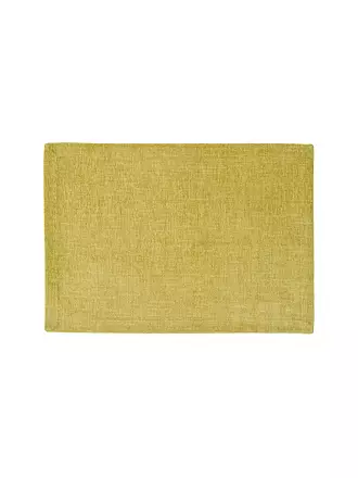 SANDER | Tischläufer KENSINGTON 50x135cm Green | camel