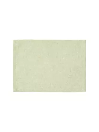 SANDER | Tischläufer KENSINGTON 50x135cm Green | hellgrau