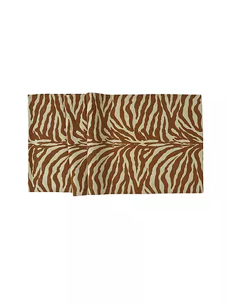 SANDER | Tischläufer KIPO 50x140cm Olive | orange