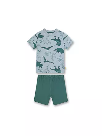 SANETTA | Jungen Pyjama | grün