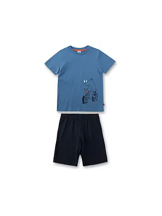 SANETTA | Jungen Pyjama | blau