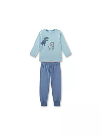 SANETTA | Jungen Pyjama | hellblau