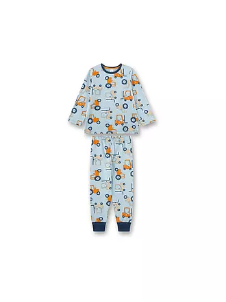 SANETTA | Jungen Pyjama | hellblau