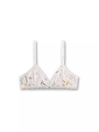 SANETTA | Mädchen Bustier whitepebb | creme