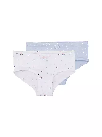 SANETTA | Mädchen Slips 2er Pkg. white | weiss