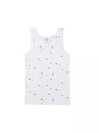 SANETTA | Mädchen Unterhemd 2er Pkg. white | weiss