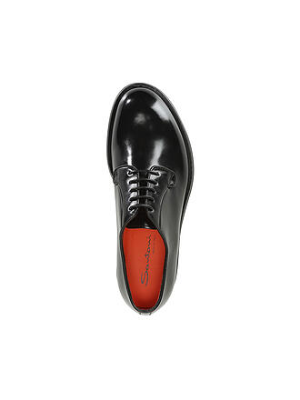 SANTONI | Anzugschuhe - Derbys | schwarz