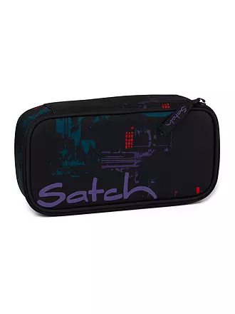 SATCH | Federpenal - Schlamperbox Vivid Blue | schwarz