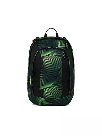 SATCH | Schulrucksack Air Seismic Green | schwarz