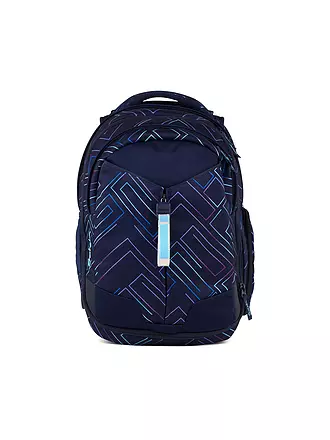 SATCH | Schulrucksack Match Purple Laser | schwarz