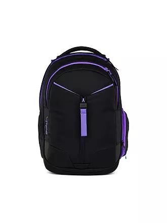 SATCH | Schulrucksack Match Purple Phantom | schwarz