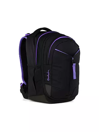 SATCH | Schulrucksack Match Purple Phantom | schwarz