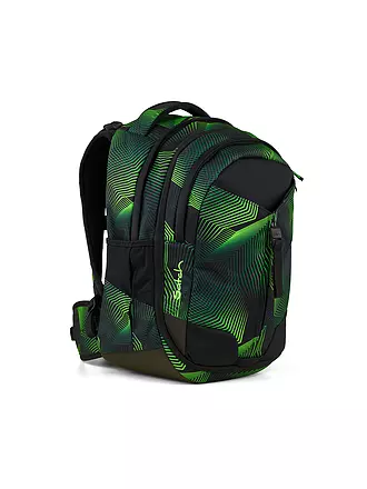 SATCH | Schulrucksack Match Seismic Green | schwarz