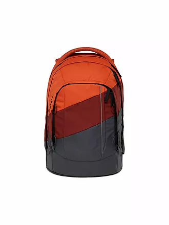 SATCH | Schulrucksack Pack - Green Supreme | orange