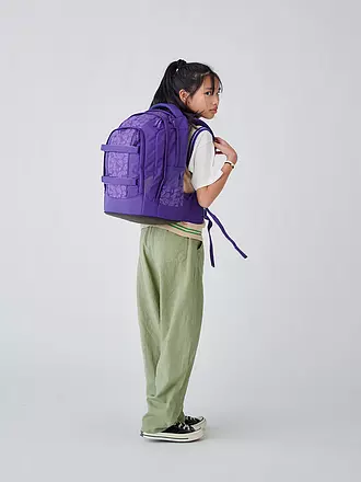 SATCH | Schulrucksack Pack - Ninja Matrix | lila