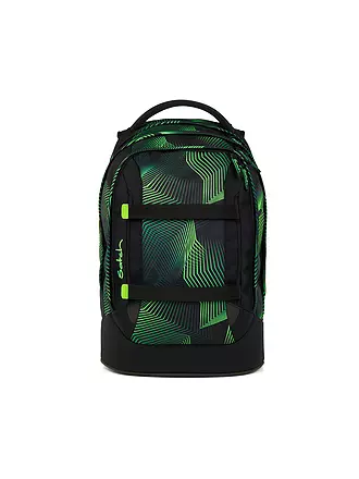 SATCH | Schulrucksack Pack Seismic Green | schwarz