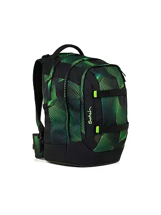 SATCH | Schulrucksack Pack Seismic Green | schwarz