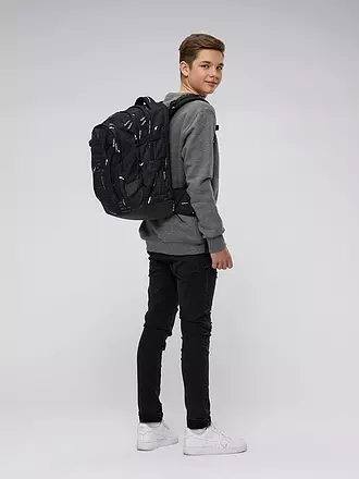 SATCH | Schulrucksack Satch Match Ninja Matrix | schwarz