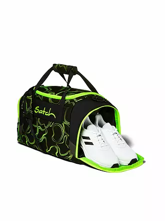 SATCH | Sporttasche Nordic Jade Green | schwarz