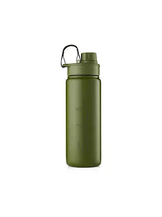 SATCH | Trinkflasche 0,5l Edelstahl Black | olive