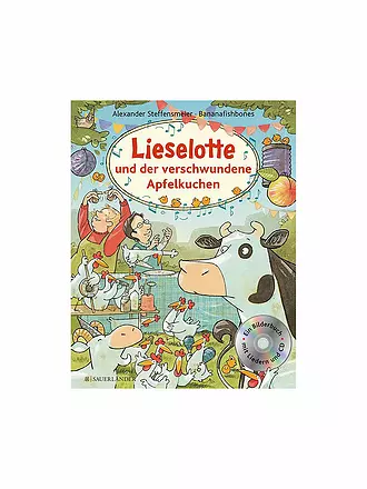 SAUERLAENDER VERLAG | Buch - Lieselotte und der verschwundene Apfelkuchen - mit Audio CD | keine Farbe