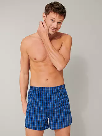SCHIESSER | Boxershorts  2er Pkg royal | grau