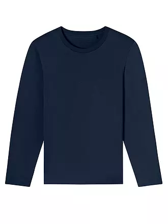 SCHIESSER | Pyjama Langarmshirt | dunkelblau