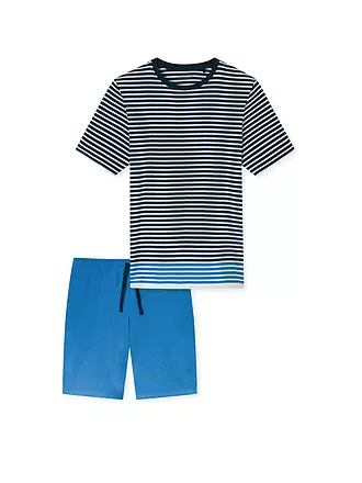SCHIESSER | Pyjama | blau