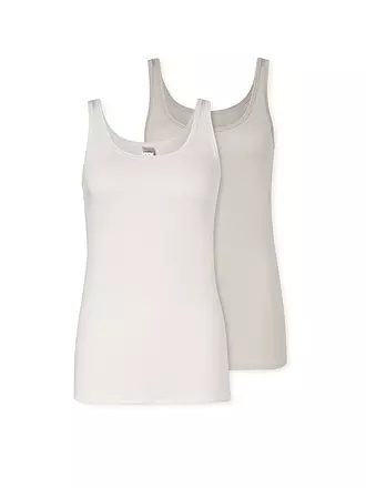 SCHIESSER | Trägertops 2er Pkg. | beige