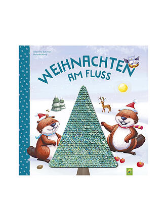 SCHWAGER & STEINLEIN VERLAG | Buch - Weihnachten am Fluss. Bilderbuch mit Wendepailletten | keine Farbe