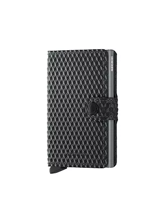 SECRID | Geldbörse - Miniwallet CUBIC | schwarz