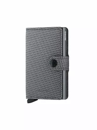 SECRID | Geldbörse - Miniwallet Carbon Cool Grey | schwarz