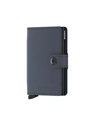 SECRID | Geldbörse - Miniwallet Matte Mini Night Blue | braun