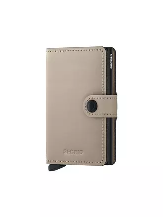 SECRID | Geldbörse - Miniwallet Matte Truffle Orange | creme