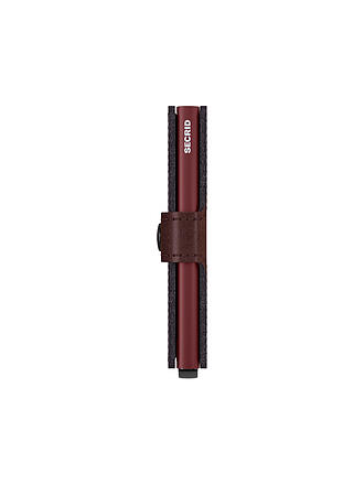 SECRID | Geldbörse - Miniwallet Metallic Mini Champagner/Brown | braun