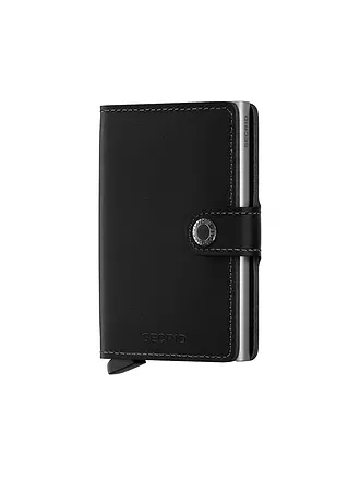 SECRID | Geldbörse - Miniwallet Original Mini Black | hellblau